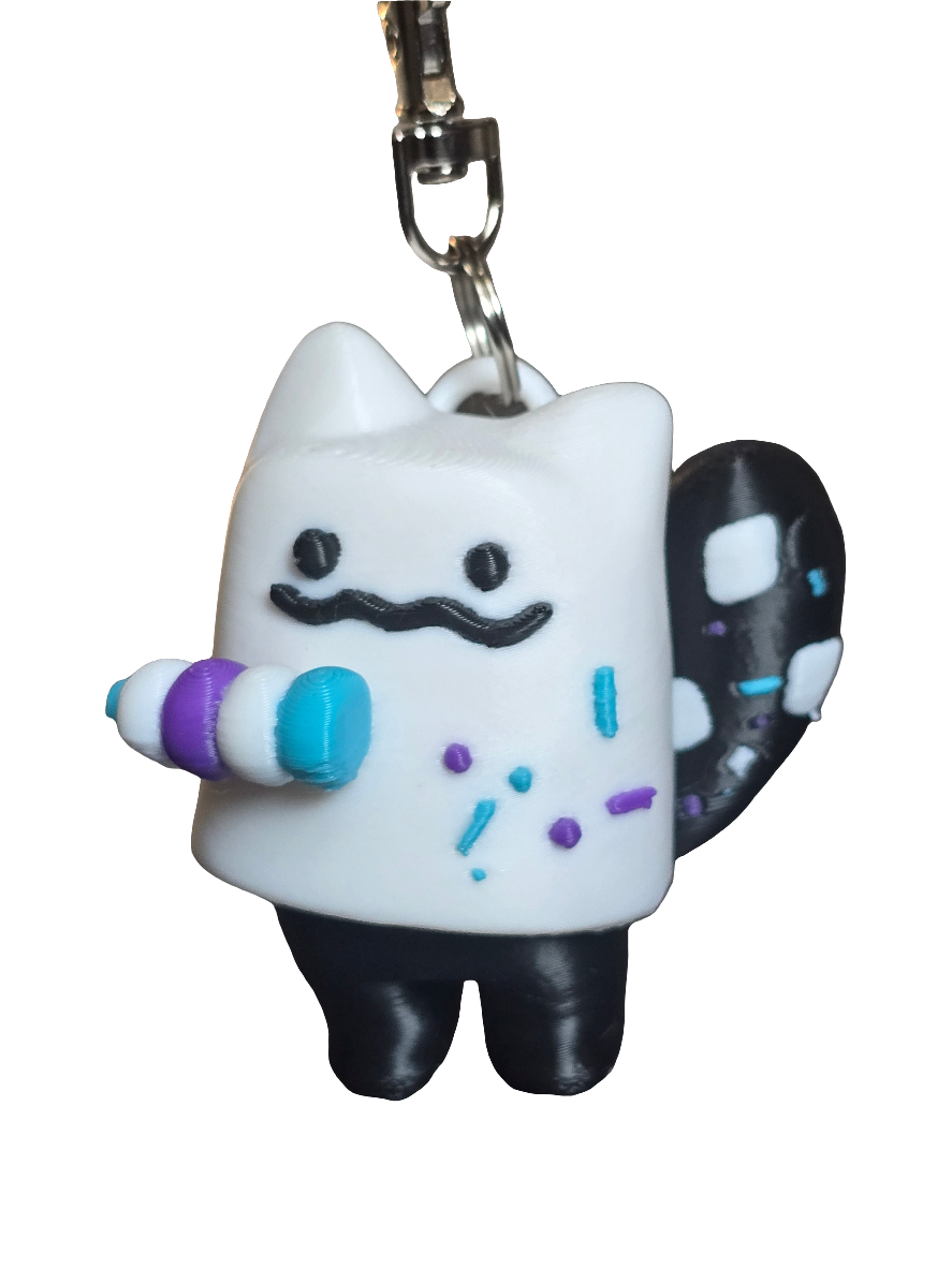 Yummy Marsh Keychain