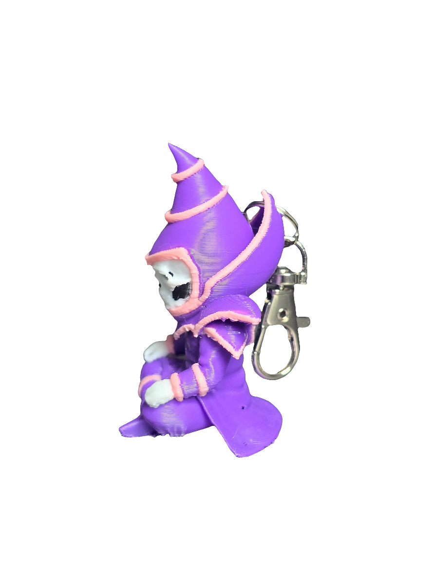 Dark Skeleton Keychain